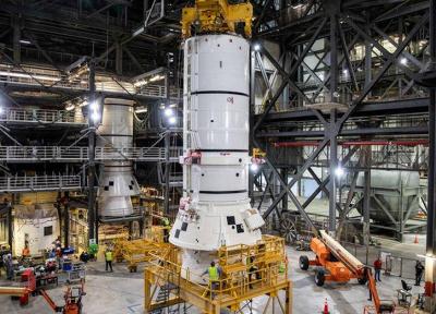 ناسا مونتاژ موشک برنامه بازگشت به ماه آرتمیس را شروع کرد