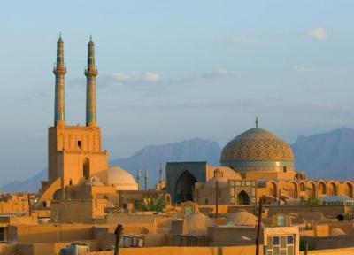 خبرنگاران وزیر میراث فرهنگی گرمخانه مسجد جامع کبیر یزد را افتتاح کرد