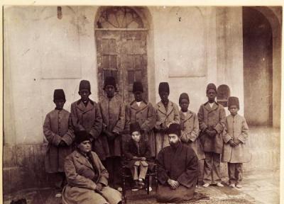 تصاویر، بردگان آفریقایی در حرمسرای ناصری
