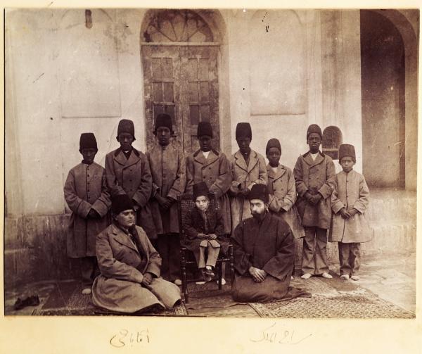 تصاویر، بردگان آفریقایی در حرمسرای ناصری
