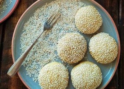 طرز تهیه شیرینی اسکار کنجدی آسان و خوشمزه برای مهمانی ها